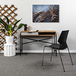 Стол рабочий в стиле лофт с ящиком и нишей для хранения Urban Style Space варинант исполнения - 4 | Loft Concept в Брянске