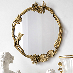 Настенное зеркало в бронзовой раме Eden Garden варинант исполнения - 4 | Loft Concept в Брянске