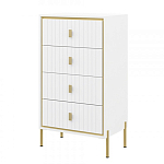 Комод белый высокий с ящиками Antique Order варинант исполнения - 1 | Loft Concept в Брянске