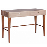 Стол письменный из массива бука с 2-мя ящиками бежевый Wenge Light варинант исполнения - 1 | Loft Concept в Брянске