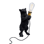 Настольная лампа Черный кот варинант исполнения - 1 | Loft Concept в Брянске