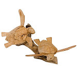 Статуэтка из дерева черепахи Animals of the World 25 варинант исполнения - 3 | Loft Concept в Брянске