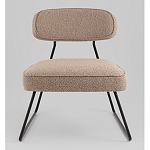 Кресло лаунж Kate букле капучино варинант исполнения - 4 | Loft Concept в Брянске