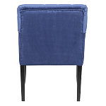 Кресло Addison Chic Armchair deep blue velour варинант исполнения - 3 | Loft Concept в Брянске