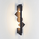 Светодиодное бра черного цвета Suprematism Ice Crack варинант исполнения - 3 | Loft Concept в Брянске