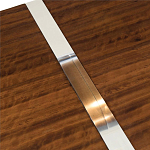 Консоль прямоугольная с выдвижным ящиком на прозрачных ножках Hitchcock варинант исполнения - 3 | Loft Concept в Брянске