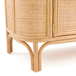 ТВ-тумба из плетеного ротанга Simone Rattan TV Stand варинант исполнения - 5 | Loft Concept в Брянске