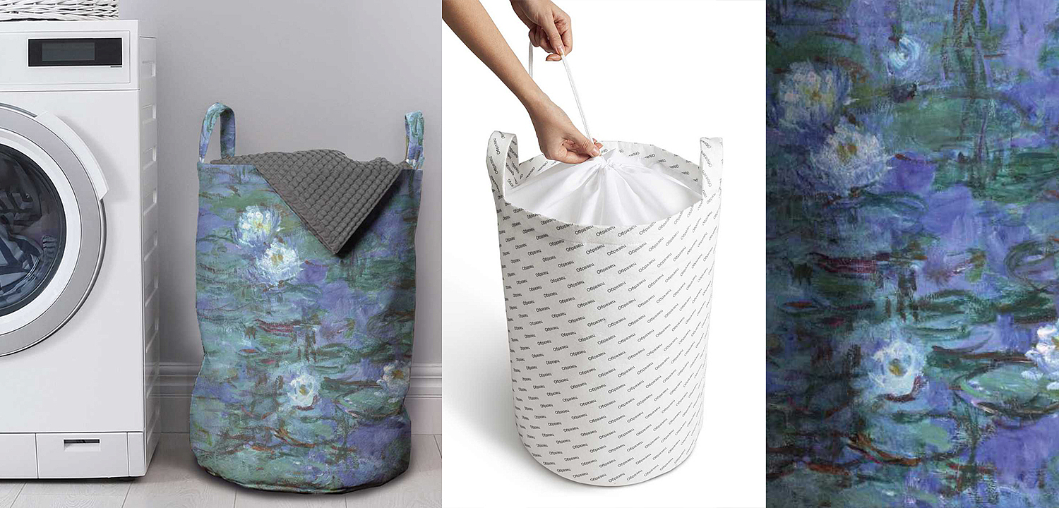 Корзина Lilies Impressionism Basket Корзина Lilies Impressionism Basket - Loft-Concept в Брянске