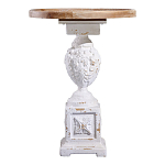 Приставной столик с резным античным узором Antique Engraving варинант исполнения - 2 | Loft Concept в Брянске