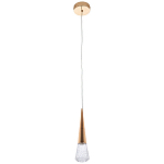 Подвесной светильник капля Acrylic Droplet Gold Hanging Lamp варинант исполнения - 2 | Loft Concept в Брянске
