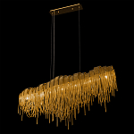 Люстра подвесная с металлическими дугами и длинными цепочками 115 см Atlantis Chain варинант исполнения - 7 | Loft Concept в Брянске