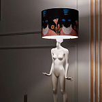 Настольная лампа с абажуром Cretto Mir варинант исполнения - 9 | Loft Concept в Брянске