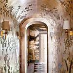 Обои ручная роспись Siam White Metal варинант исполнения - 3 | Loft Concept в Брянске