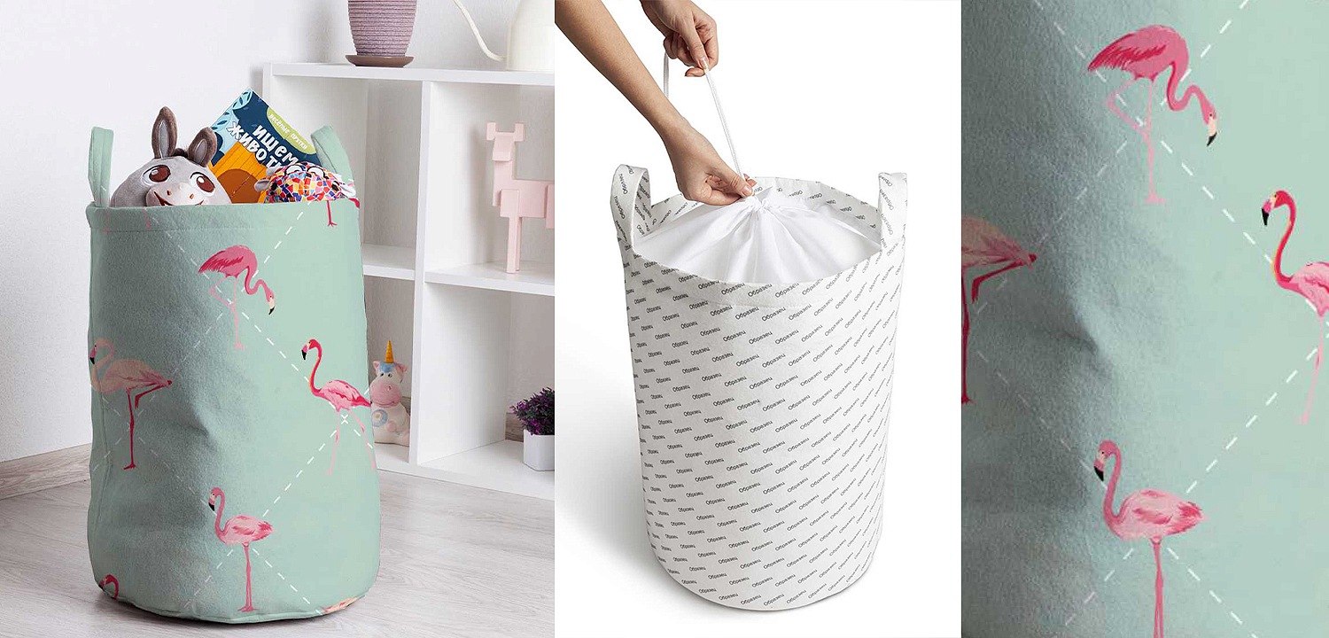 Корзина Flamingo Rhombus Basket Корзина Flamingo Rhombus Basket - Loft-Concept в Брянске