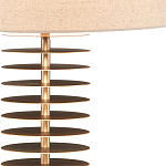 Настольная лампа с корпусом из металлических дисков Skyscraper варинант исполнения - 1 | Loft Concept в Брянске