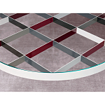 Дизайнерский круглый кофейный стол со стеклянной столешницей Gio Ponti D.555.1 Coffee Table варинант исполнения - 3 | Loft Concept в Брянске