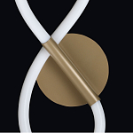 Бра с белым плафоном в форме восьмерки и круглым основанием Luke Lampco Tracer Lamp варинант исполнения - 5 | Loft Concept в Брянске