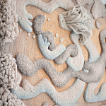 Тканый вручную монументальный настенный гобелен Soft Inception варинант исполнения - 2 | Loft Concept в Брянске