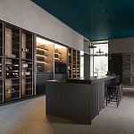 Кухонный гарнитур из массива дуба и камня Ratio Dada Engenereed варинант исполнения - 1 | Loft Concept в Брянске