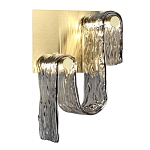 Бра волнистой формы из фактурного стекла Wave варинант исполнения - 2 | Loft Concept в Брянске