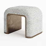 Пуф Forli с элегантной латунной вставкой варинант исполнения - 1 | Loft Concept в Брянске