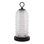 Настольная лампа с прозрачным факутрным стеклянным плафоном Sonora варинант исполнения - 2 | Loft Concept в Брянске