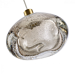 Подвесной светильник с прозрачным стеклянным плафоном округлой формы Effervia  варинант исполнения - 8 | Loft Concept в Брянске