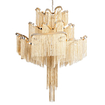 Люстра металлическая Rain of metal варинант исполнения - 1 | Loft Concept в Брянске