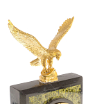 Настольный письменный набор из змеевика  и бронзы с декором в виде орла в подарочной упаковке Successful Leader варинант исполнения - 3 | Loft Concept в Брянске