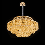 Люстра хрустальная в неоклассическом стиле на золотистом каркасе Majesty варинант исполнения - 5 | Loft Concept в Брянске