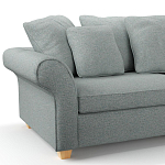 Мебельная ткань Шенилл голубой цвет 138 см T4-20 варинант исполнения - 9 | Loft Concept в Брянске