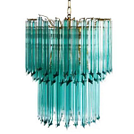 Дизайнерская люстра Blue Lagoon glass бирюзовое стекло  варинант исполнения - 1 | Loft Concept в Брянске