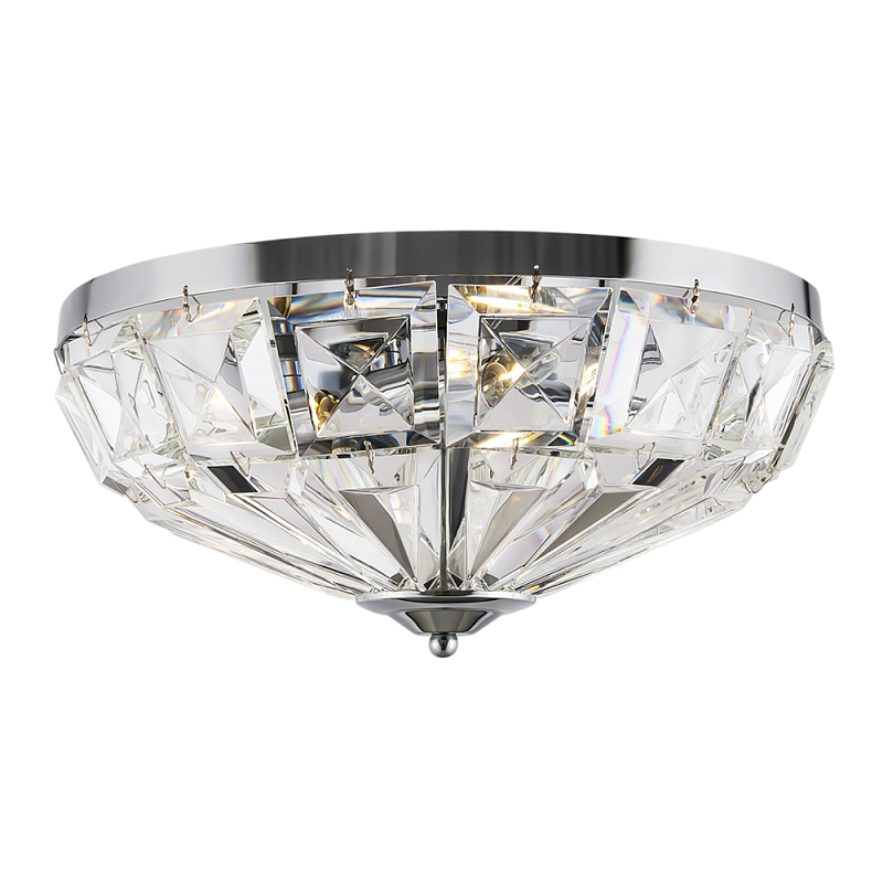 Потолочный светильник Facet E14х4 Хром Прозрачный в Брянске | Loft Concept 