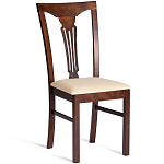 Стул деревянный с узором ручной работы Espresso варинант исполнения - 1 | Loft Concept в Брянске