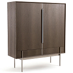 Шкаф из серого дуба Sawada Gray Oak Cabinet варинант исполнения - 2 | Loft Concept в Брянске