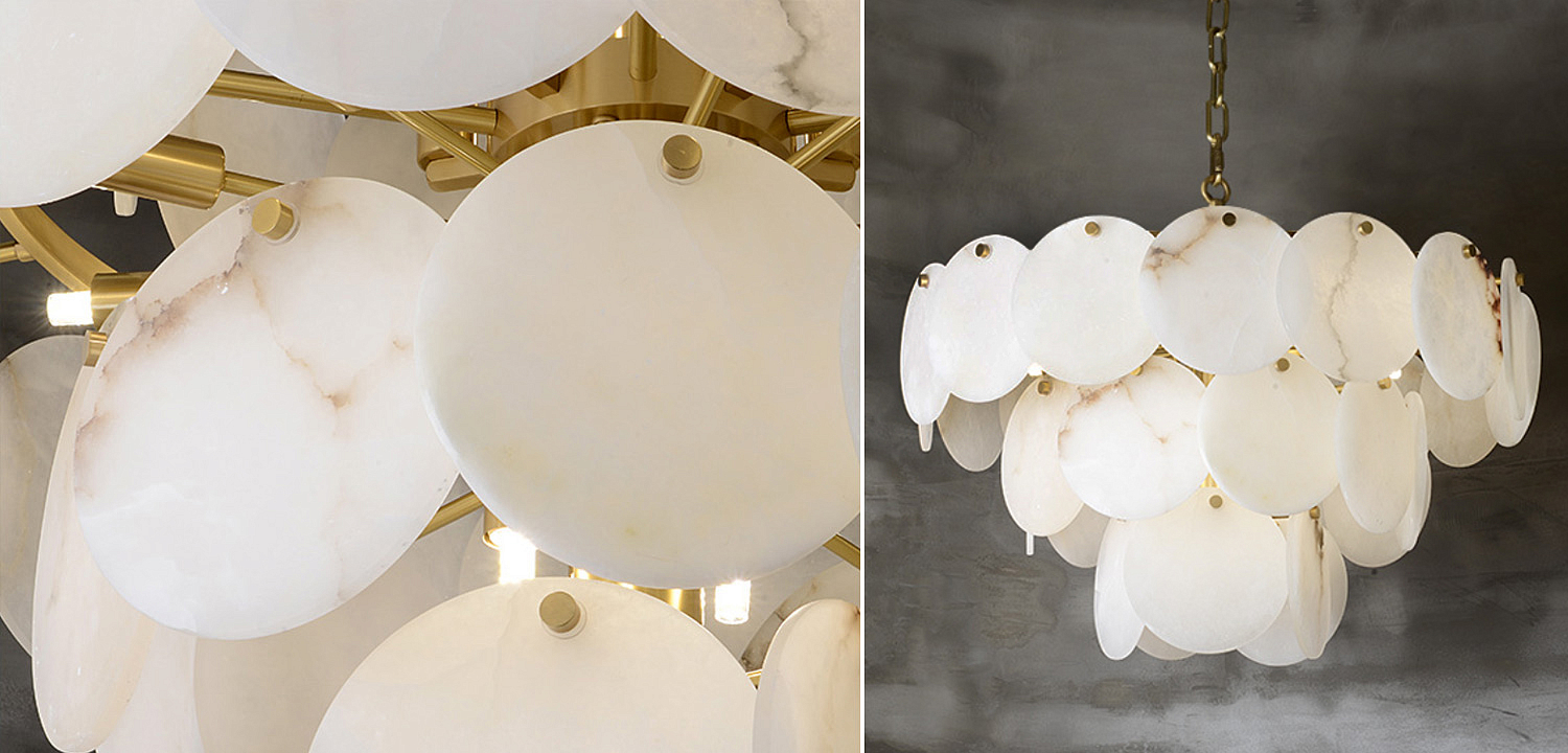 Люстра Letizia Marble Three Tiered Chandelier Люстра Letizia Marble Three Tiered Chandelier - Loft-Concept в Брянске
