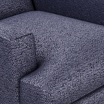 Мебельная ткань Шенилл синий цвет 138 см T4-33 варинант исполнения - 6 | Loft Concept в Брянске