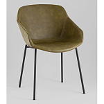 Стул Ashby экокожа зелёный варинант исполнения - 1 | Loft Concept в Брянске