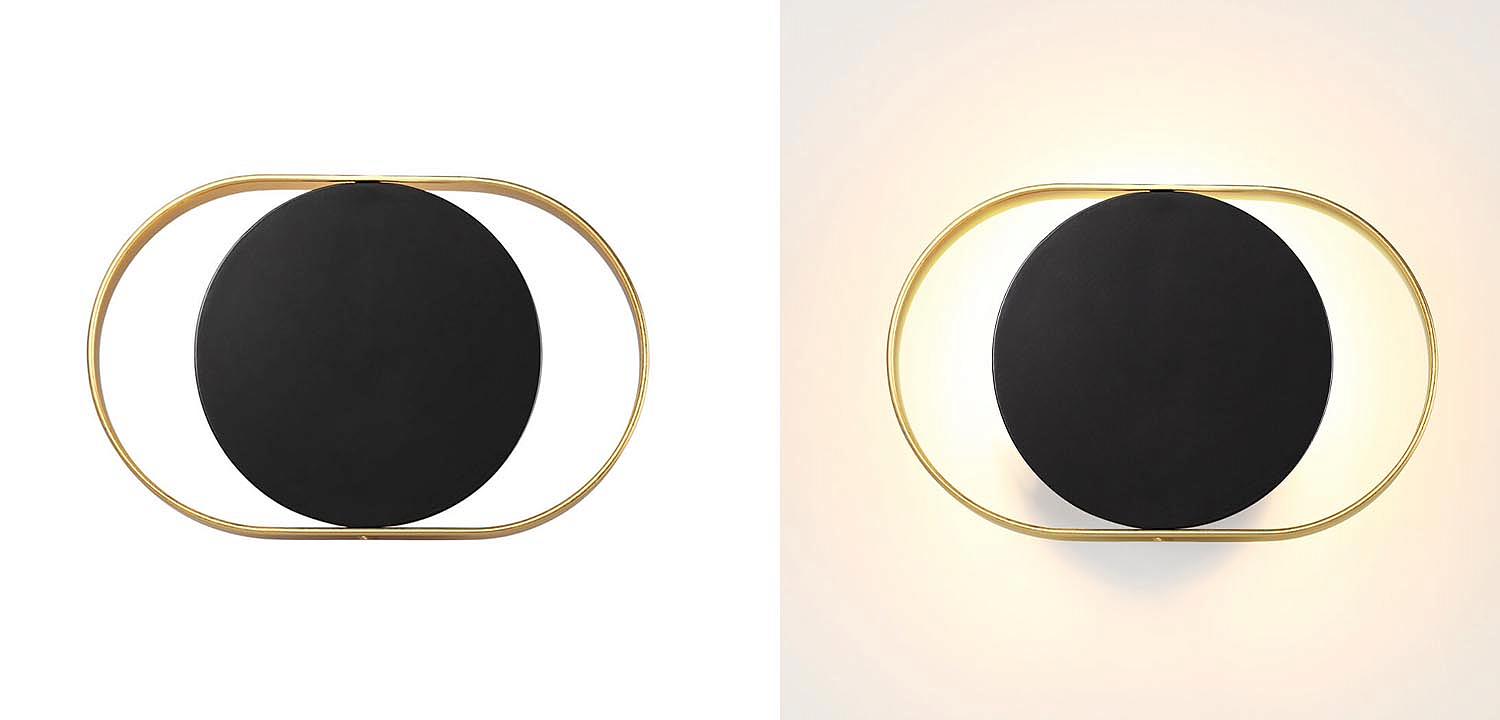 Бра Globo Ocular Sconce Oval Black Бра Globo Ocular Sconce Oval Black - Loft-Concept в Брянске