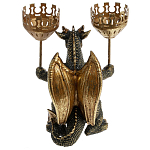 Подсвечник в виде дракона Dragon with Two Candlesticks варинант исполнения - 4 | Loft Concept в Брянске