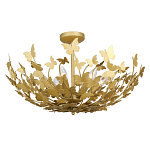 Потолочный светильник с абажуром оформленным в виде стаи бабочек Eternal Butterflies варинант исполнения - 2 | Loft Concept в Брянске