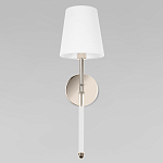 Бра с белым тканевым плафоном в форме конуса и металлическим основанием Nicoleta варинант исполнения - 2 | Loft Concept в Брянске