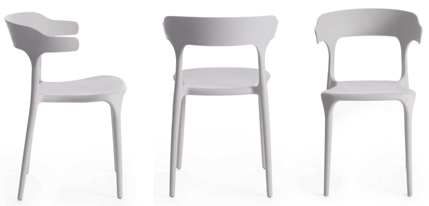 Стул Joris White Plastic Стул Joris White Plastic - Loft-Concept в Брянске
