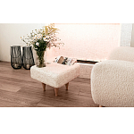 Керамический столик на деревянных ножках «Квадро» варинант исполнения - 8 | Loft Concept в Брянске