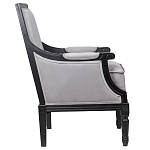 Кресло Harry Armchair black and grey velour варинант исполнения - 2 | Loft Concept в Брянске