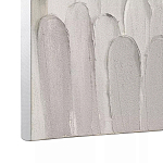 Панно декоративное с ручной росписью Gray Strokes варинант исполнения - 1 | Loft Concept в Брянске