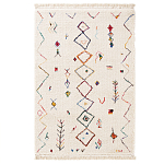 Ковер с графическим разноцветным узором Vinridio Bо  Multi варинант исполнения - 1 | Loft Concept в Брянске