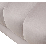 Диван двухместный велюровый бежевый Facilities Status варинант исполнения - 3 | Loft Concept в Брянске