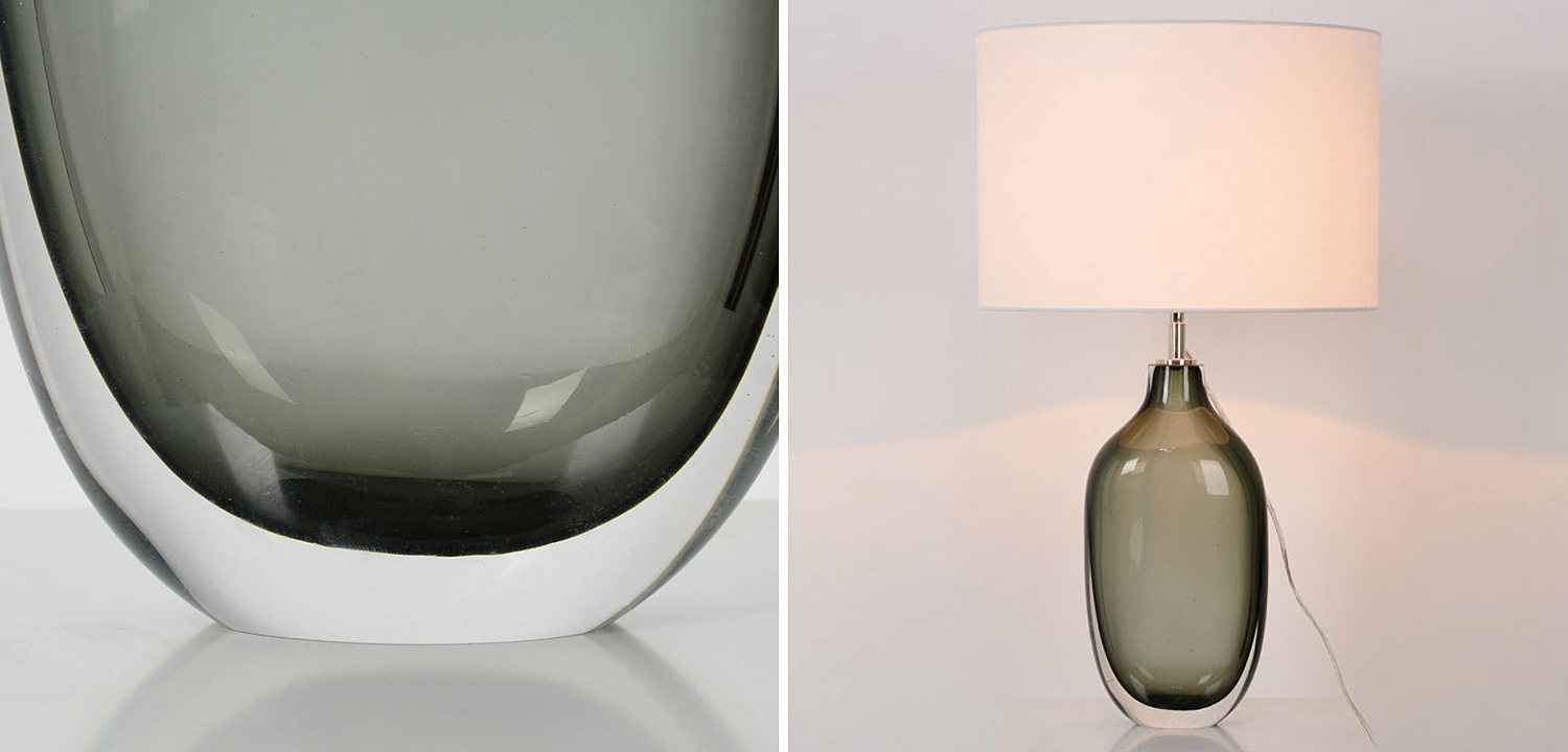 Настольный светильник GLASS SCULPTURE Chelsom Настольный светильник GLASS SCULPTURE Chelsom - Loft-Concept в Брянске