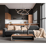 Люстра с подвесами в форме треугольников Niamh Barry варинант исполнения - 11 | Loft Concept в Брянске